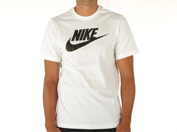  Sportswear Tee Icon Futura - T-Shirt uomo Nike. Disponibile in diverse taglie: l, s e colori bianco, nero. YOUSPORTY.