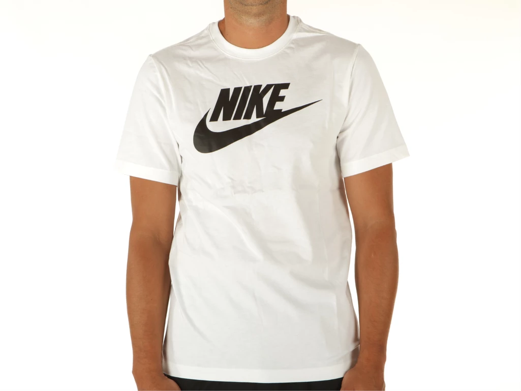  Sportswear Tee Icon Futura - T-Shirt uomo Nike. Disponibile in diverse taglie: l, s e colori bianco, nero. YOUSPORTY.
