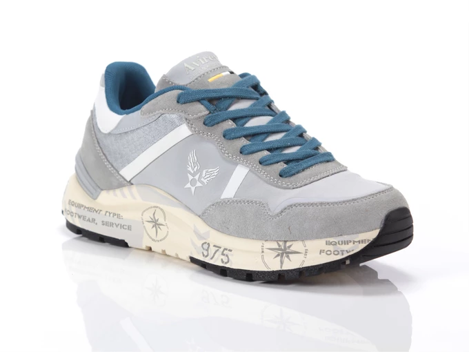  Aston Grey - Sneakers uomo Avirex. Disponibile in diverse taglie: 40, 41 e colori grigio. YOUSPORTY.