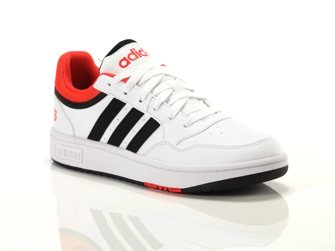  Hoops 3.0 - Sneakers donna/ragazzi Adidas. Disponibile in diverse taglie: 40, 36, 37, 38, 39 e colori rosso, bianco, nero. YOUS