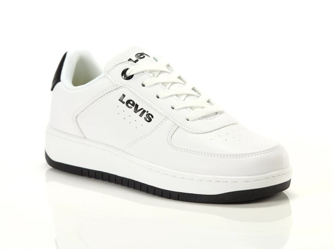  New Union - Sneakers donna/ragazzi Levis. Disponibile in diverse taglie: 37 e colori bianco, nero. YOUSPORTY.