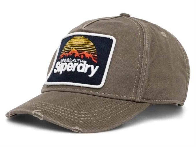  Graphic Trucker Cap Khaki - Cappelli unisex Superdry. Disponibile in diverse taglie: t-u e colori marrone. YOUSPORTY.