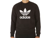  Trefoil Crew Black White - Felpe uomo Adidas. Disponibile in diverse taglie: l, m, xl e colori bianco, nero. YOUSPORTY.