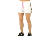  Shorts Donna In Felpa Bianco - Pantaloncini donna Pyrex. Disponibile in diverse taglie: l, s, xs e colori beige, fucsia, bianco