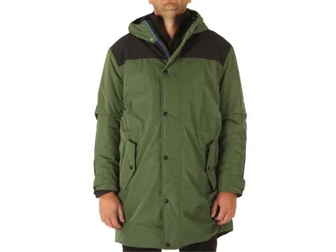  Giaccone Laminato Verde - Giacche uomo Invicta. Disponibile in diverse taglie: m, s, xl e colori nero, verde. YOUSPORTY.