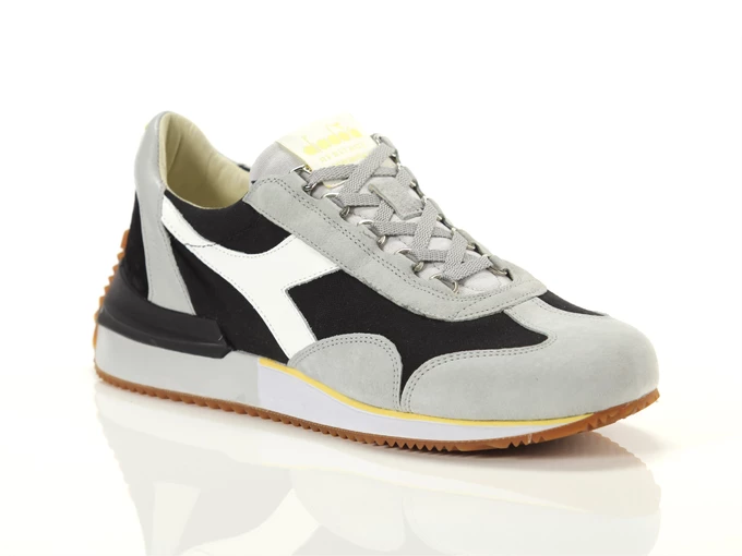  Equipe Mad Italia Black Alluminium - Sneakers uomo Diadora Heritage. Disponibile in diverse taglie: 44 e colori giallo, grigio,