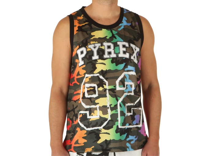  Canotta In Rete Uomo Mimetico - Canotte uomo Pyrex. Disponibile in diverse taglie: l, m, s e colori nero, marrone, verde. YOUSP