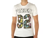  Maglia In Jersey Uomo Bianco - T-Shirt uomo Pyrex. Disponibile in diverse taglie: l, m, xl e colori bianco. YOUSPORTY.