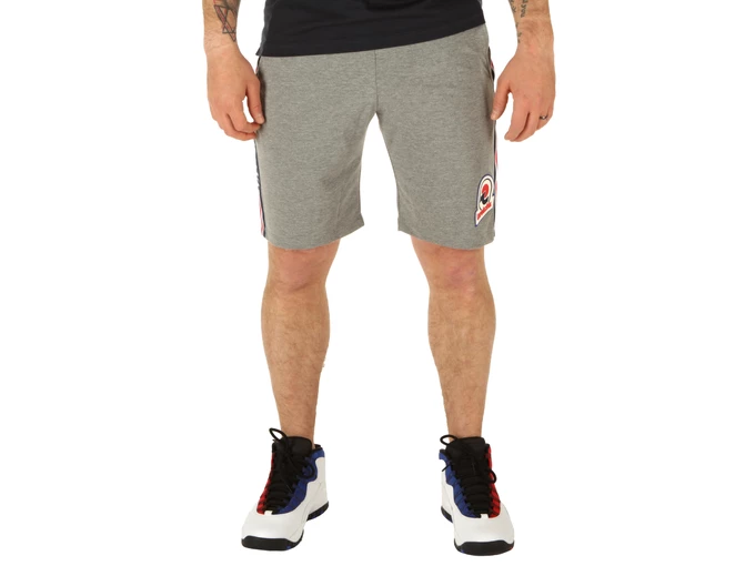  Bermuda Felpina Stretch Grigio Melange - Pantaloncini uomo Invicta. Disponibile in diverse taglie: m e colori grigio, rosso, bl