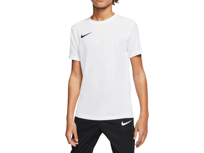  Dri-Fit Park VII - T-Shirt bimbo/ragazzo Nike. Disponibile in diverse taglie: 10y, 12y, 13y, 9y, 8y e colori bianco. YOUSPORTY.