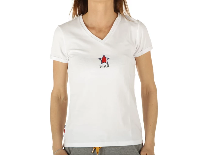  T-Shirt MC Jersey Stretch Bianco Ottico - T-Shirt donna Invicta. Disponibile in diverse taglie: s, xs e colori rosso, bianco, b