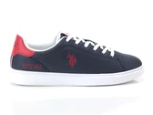  Byron 001 - Sneakers uomo US POLO. Disponibile in diverse taglie: 40, 41, 42, 43, 44, 45 e colori rosso, bianco, blu. YOUSPORTY
