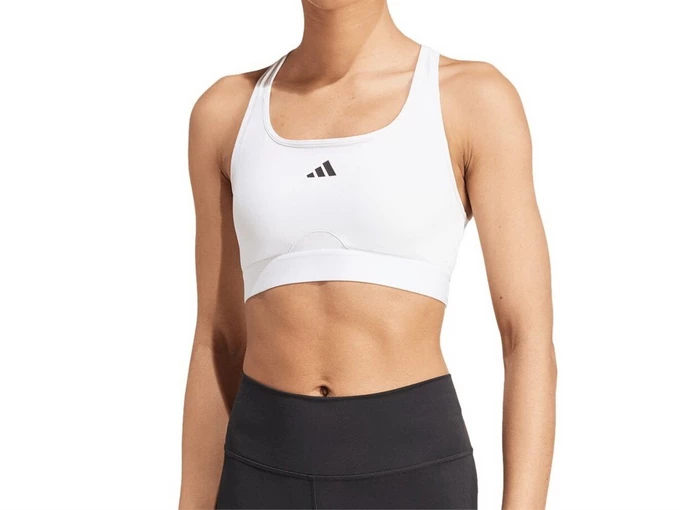  SMALL LOGO BRA - Top donna Adidas. Disponibile in diverse taglie: 36, 37, 38 e colori bianco. YOUSPORTY.