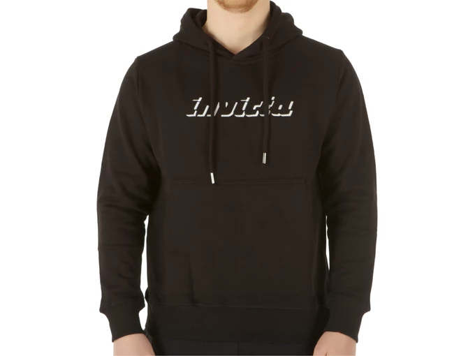 C Cappuccio French Terry Nero - Felpe uomo Invicta. Disponibile in diverse taglie: l, m, s e colori bianco, nero. YOUSPORTY.