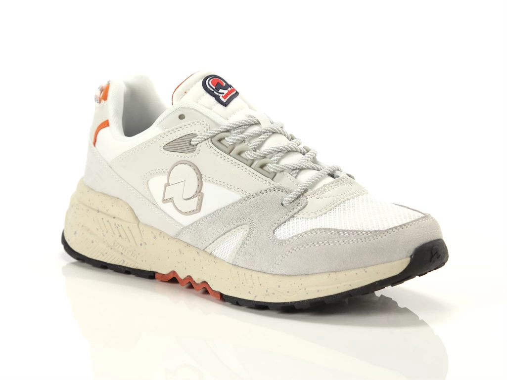  Antelao Run Off White - Sneakers uomo Invicta. Disponibile in diverse taglie: 42, 44 e colori bianco, arancione, grigio chiaro.