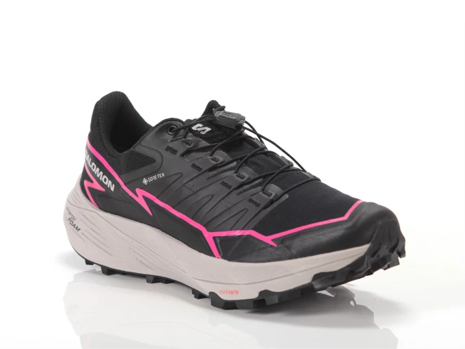 Salomon Thundercross Gtx W Black Pink Glo woman 473835