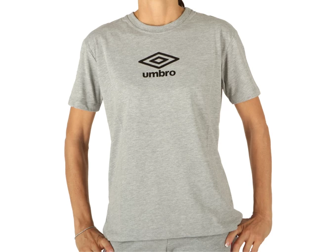  Maglia in jersey - T-Shirt donna Umbro. Disponibile in diverse taglie: xs e colori grigio, nero. YOUSPORTY.