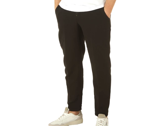  Pantalaccio Misto Lino Nero - Pantaloni uomo Berna. Disponibile in diverse taglie: 50 e colori nero. YOUSPORTY.