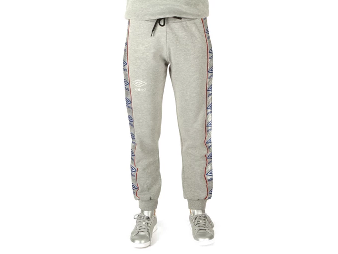  Pantalone in felpa - Pantaloni donna Umbro. Disponibile in diverse taglie: xs e colori grigio, argento, blu. YOUSPORTY.
