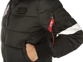  Hooded Puffer Fd Nasa Black - Piumini uomo Alpha Industries. Disponibile in diverse taglie: m e colori bianco, nero. YOUSPORTY.