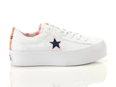  One Star Platform - Sneakers donna Converse. Disponibile in diverse taglie: 40, 36, 37, 38, 39 e colori bianco, arancione, blu.