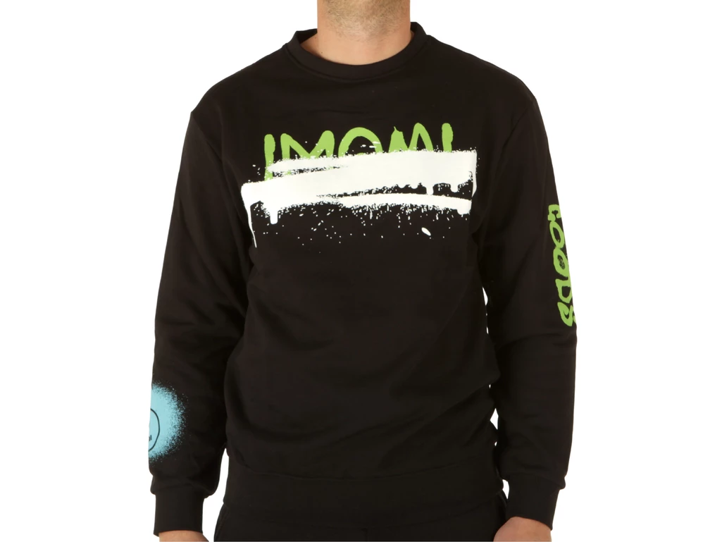 Imomi Girocollo Cotone homme SS22IA05 NERO