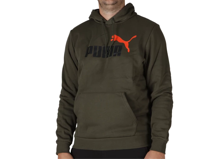 Ess+ 2 Col Big Logo Dark Olive - Felpe uomo Puma. Disponibile in diverse taglie: s e colori verde. YOUSPORTY.