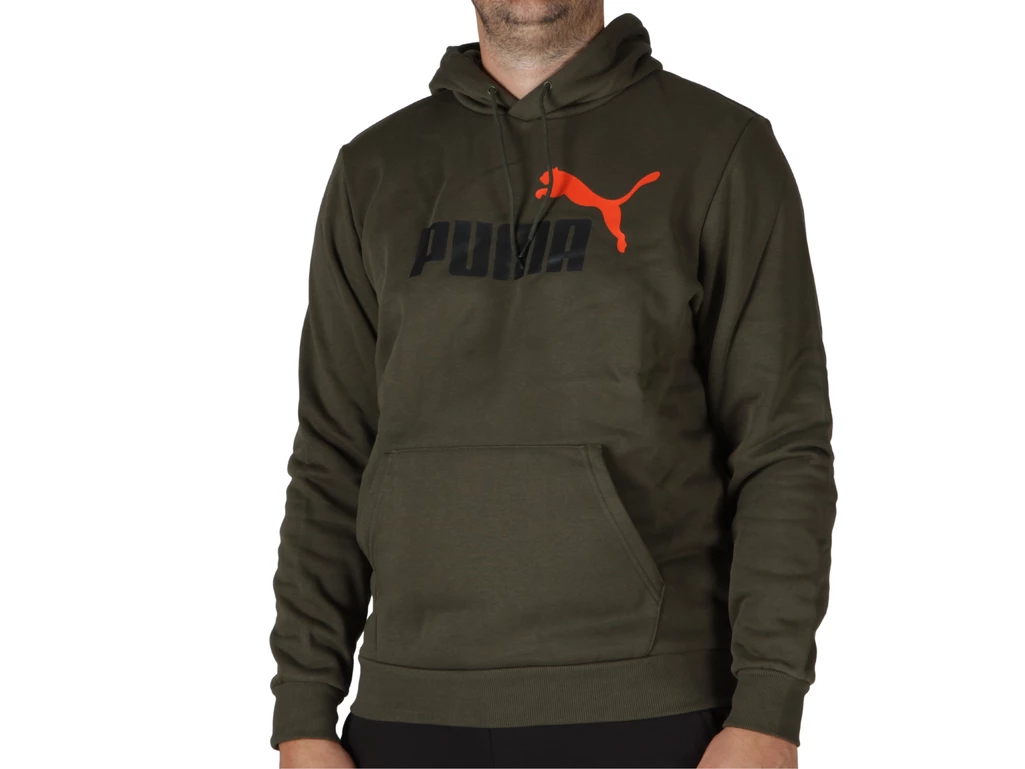  Ess+ 2 Col Big Logo Dark Olive - Felpe uomo Puma. Disponibile in diverse taglie: s e colori verde. YOUSPORTY.