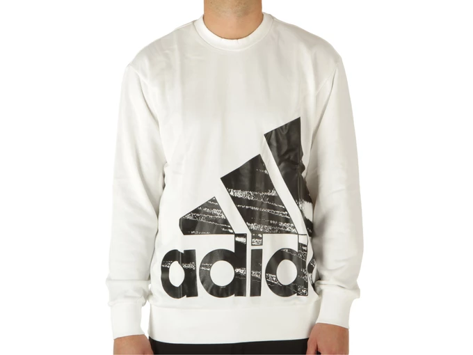  M Bl Swt - Felpe uomo Adidas. Disponibile in diverse taglie: l, m e colori bianco, nero. YOUSPORTY.