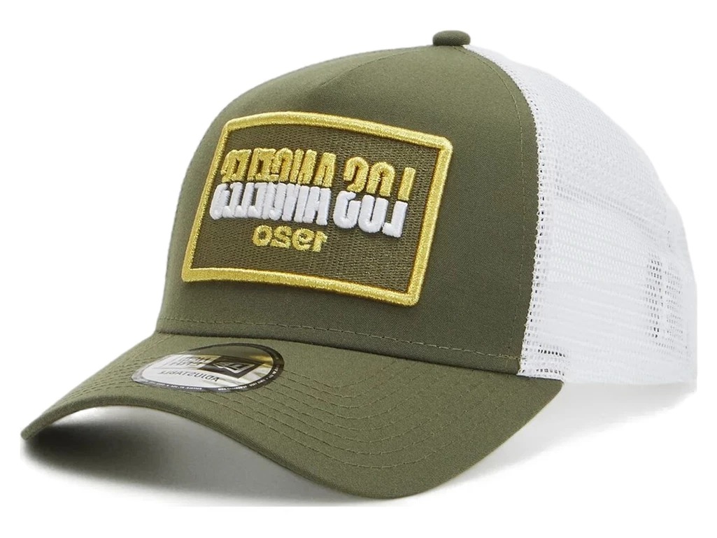 New Era Usa State Trucker, Taglia Taglia Unica Unisex Colore Bianco|Oro|Verde