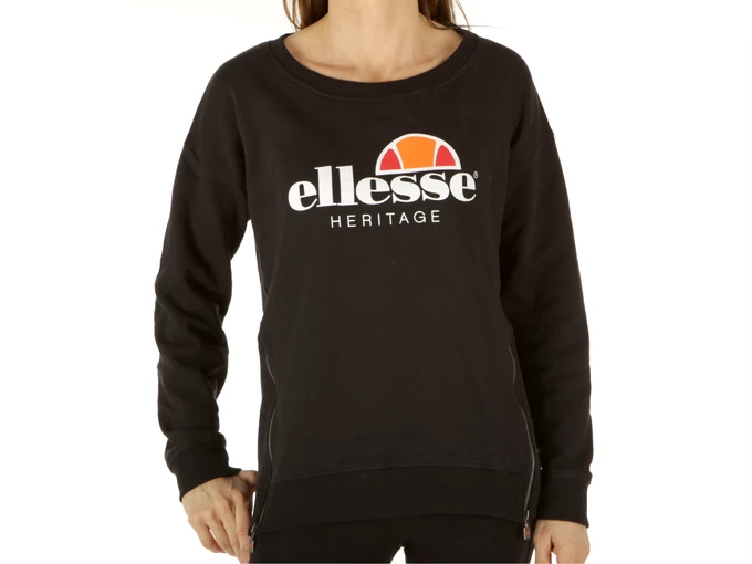Ellesse Noir femme SWS COL ROND ZIP NO