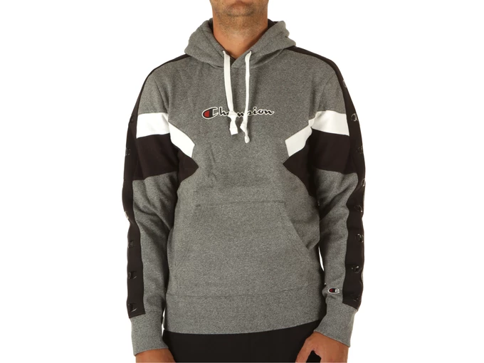  Hooded Sweatshirt - Felpe uomo Champion. Disponibile in diverse taglie: l, m, s e colori grigio, bianco, nero. YOUSPORTY.