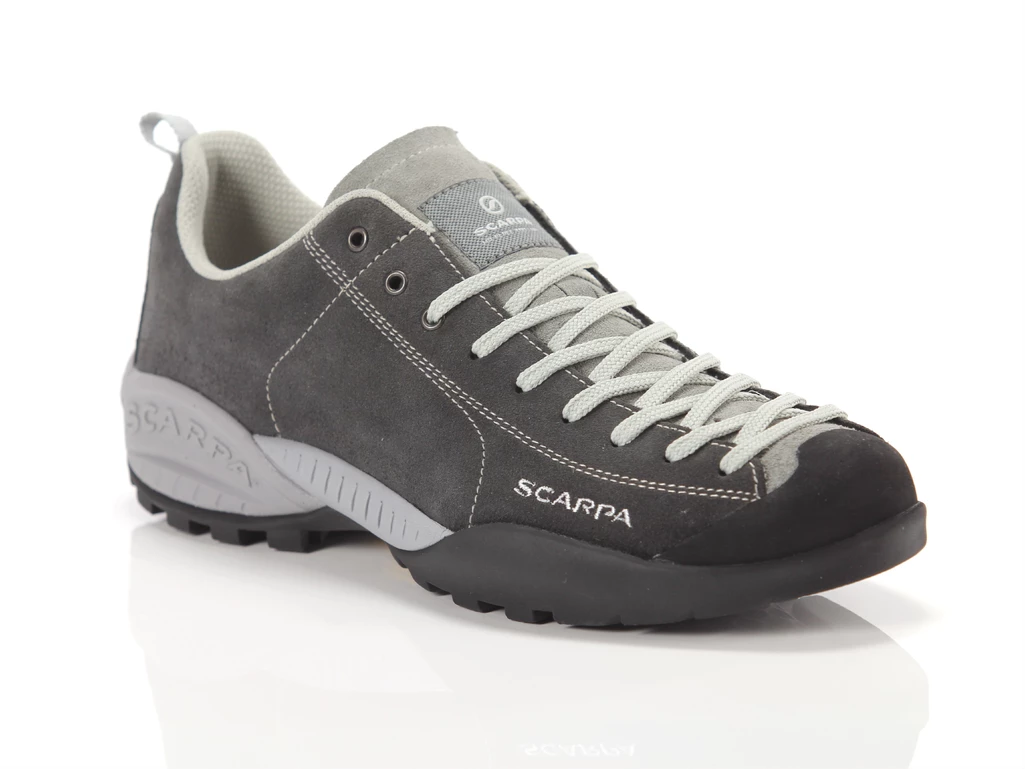  Mojito Shark - Trekking unisex Scarpa. Disponibile in diverse taglie: 40 e colori grigio scuro, nero, grigio chiaro. YOUSPORTY.