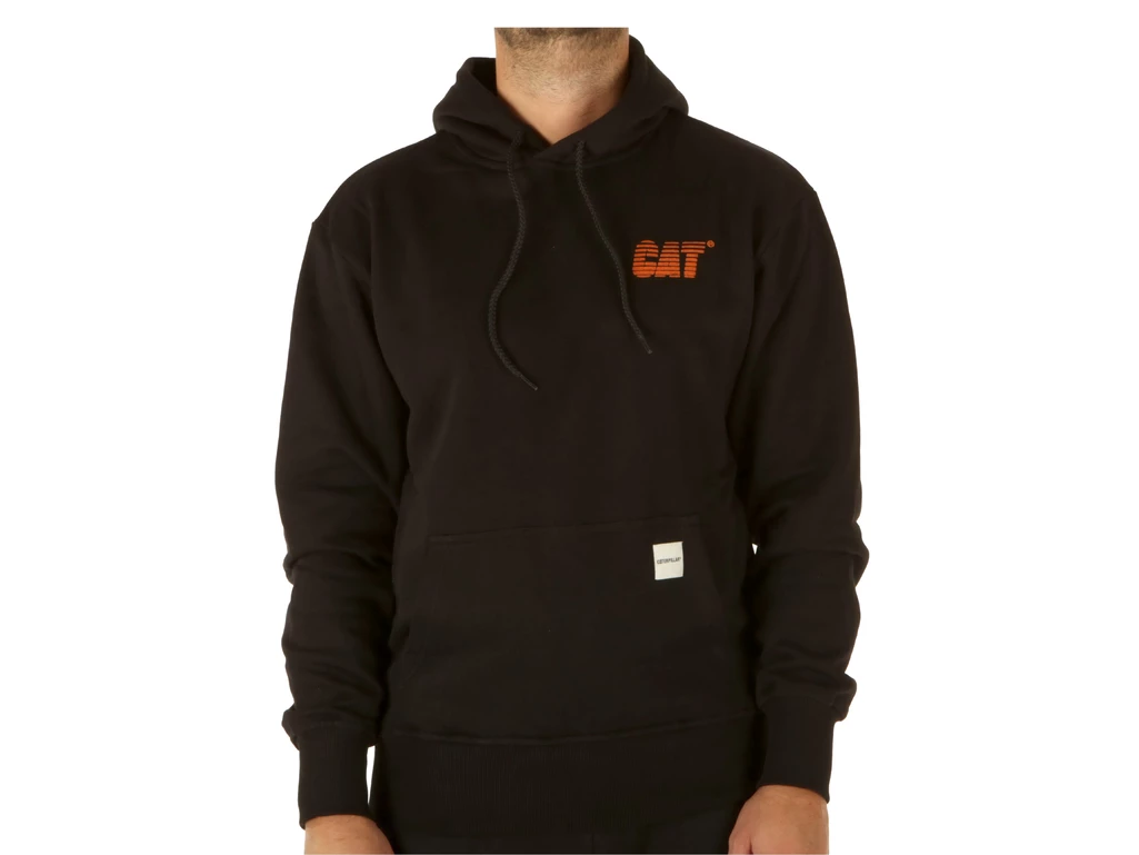  Destructured Logo Hoodie Black - Felpe uomo Caterpillar. Disponibile in diverse taglie: l, m, s, xl e colori nero. YOUSPORTY.