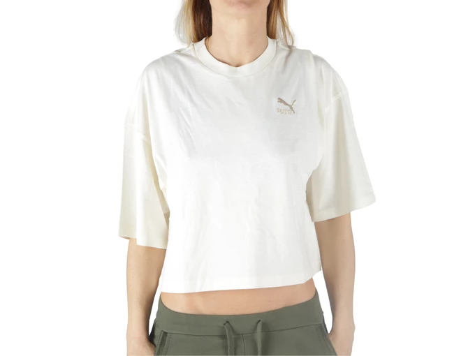  Better Classic Oversized Tee - T-Shirt donna Puma. Disponibile in diverse taglie: l, m, s, xs e colori bianco. YOUSPORTY.