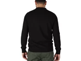  Cotton Merino Long Sleeve Knited Polo Jet Black - Felpe uomo Lyle & Scott. Disponibile in diverse taglie: l, m, s e colori nero