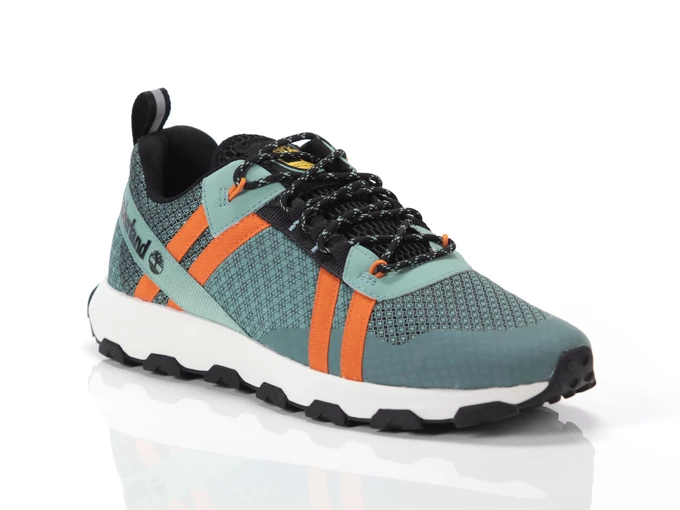  Winsor Trail Lace Up Light Green - Sneakers uomo Timberland. Disponibile in diverse taglie: 40 e colori nero, arancione, verde.