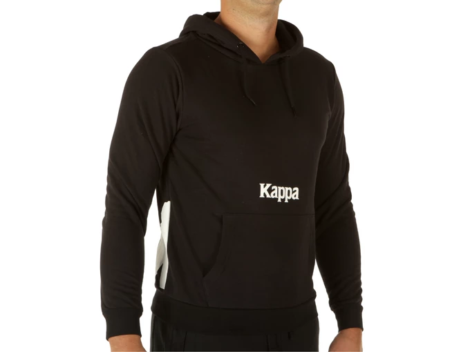  Fleece Jumper Authentic Fin - Felpe uomo Robe di Kappa. Disponibile in diverse taglie: l, m, s, xl e colori bianco, nero. YOUSP