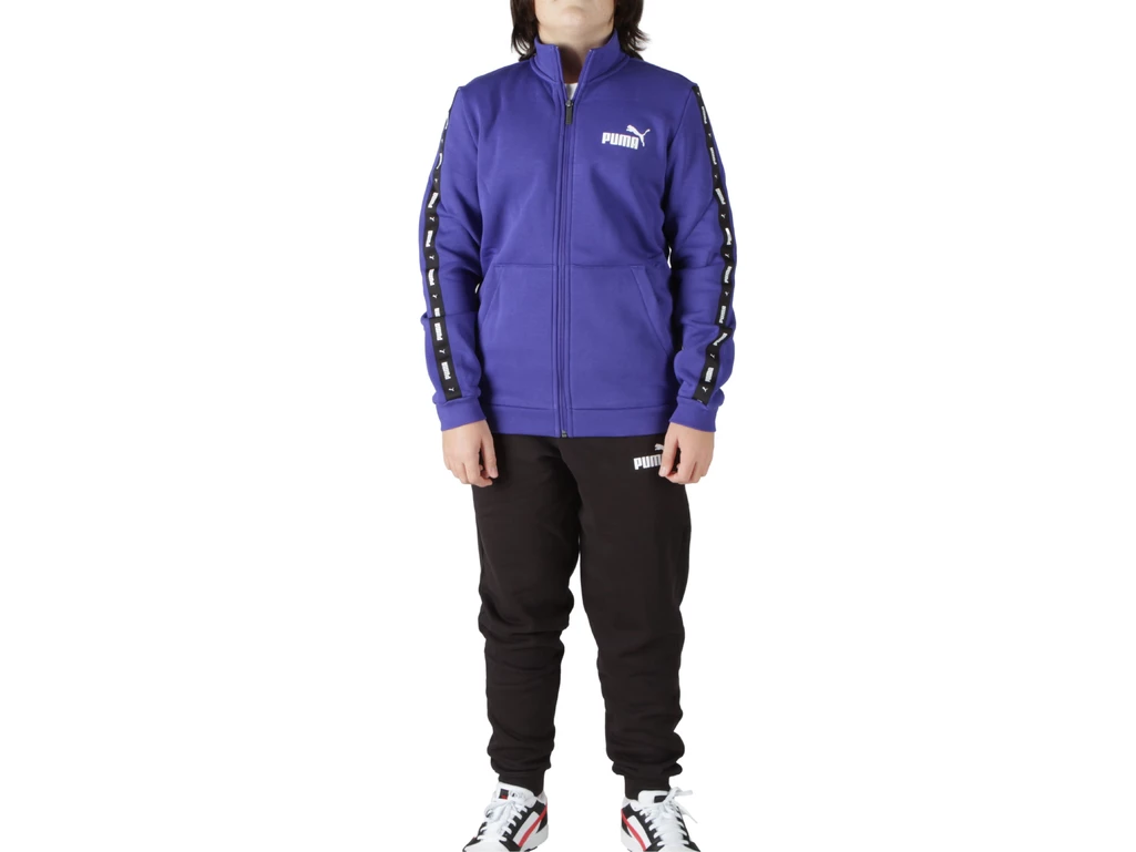  Tape Sweat Suit - Tuta ragazzo Puma. Disponibile in diverse taglie: 10y, 11y, 12y, 13y, 14y, 9y e colori nero, blu. YOUSPORTY.