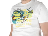  La Vl Graphic T Shirt - T-Shirt uomo Superdry. Disponibile in diverse taglie: l, m, xl e colori giallo, bianco. YOUSPORTY.