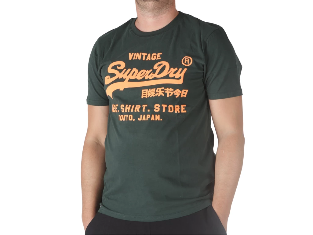  Neon Vl T Shirt Light Enamel Green - T-Shirt uomo Superdry. Disponibile in diverse taglie: m e colori verde. YOUSPORTY.