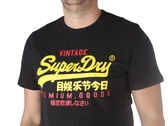  VL Duo Tee Jet Black - T-Shirt uomo Superdry. Disponibile in diverse taglie: s e colori nero. YOUSPORTY.