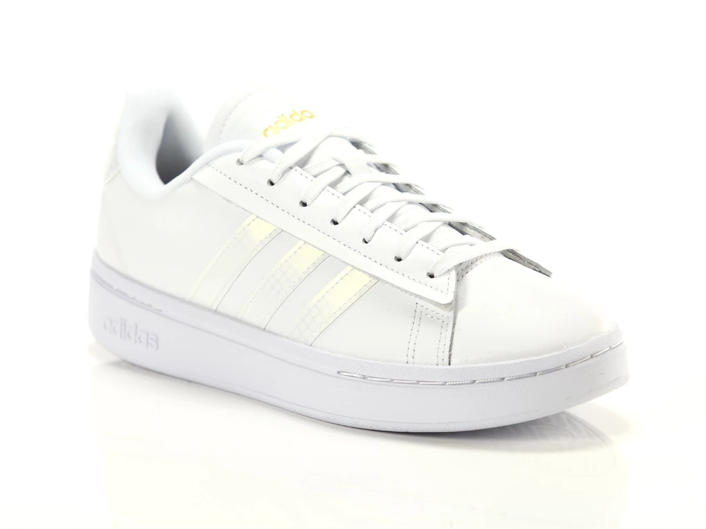 Adidas Grand Court Alpha, Taglia 4 Donna/Ragazzi Colore Multicolore|Bianco