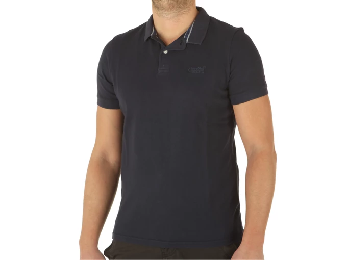  Vint Destroy Polo Nautical Navy - Polo uomo Superdry. Disponibile in diverse taglie: s e colori blu. YOUSPORTY.