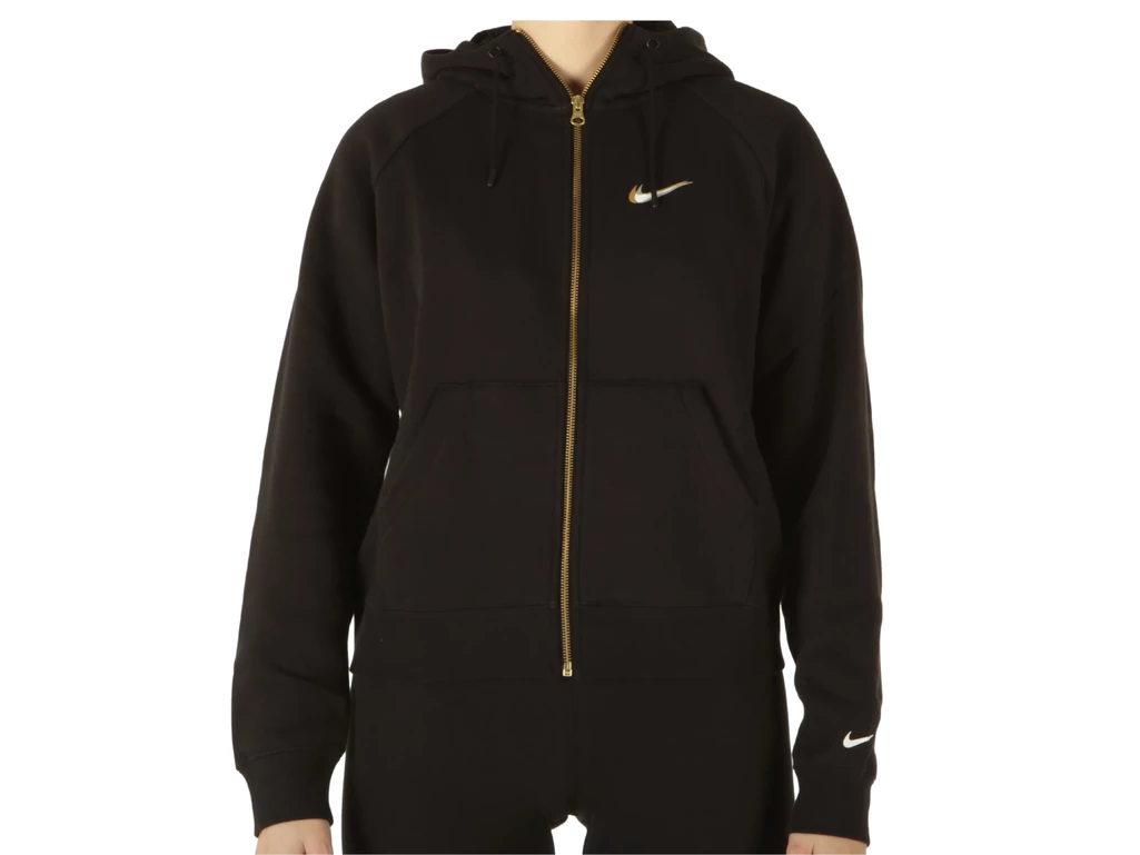  NSW FZ Hoodie BB - Felpe donna Nike. Disponibile in diverse taglie: l, m, s, xs e colori argento, oro, nero. YOUSPORTY.