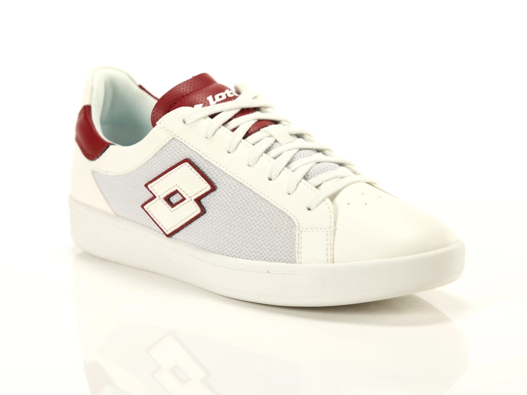  1973 Amf Evo VI Net - Sneakers uomo Lotto. Disponibile in diverse taglie: 40 e colori bianco panna, bordeaux. YOUSPORTY.