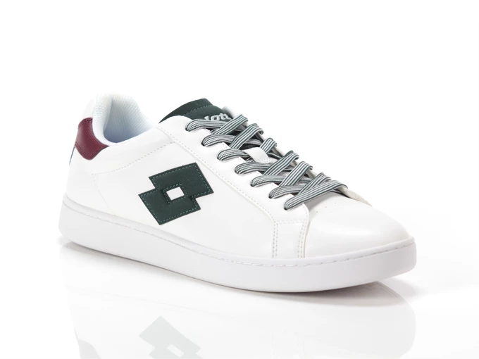  1973 AMF EVO VII - Sneakers uomo Lotto. Disponibile in diverse taglie: 40, 41, 42, 43, 44, 45 e colori bianco, verde. YOUSPORTY
