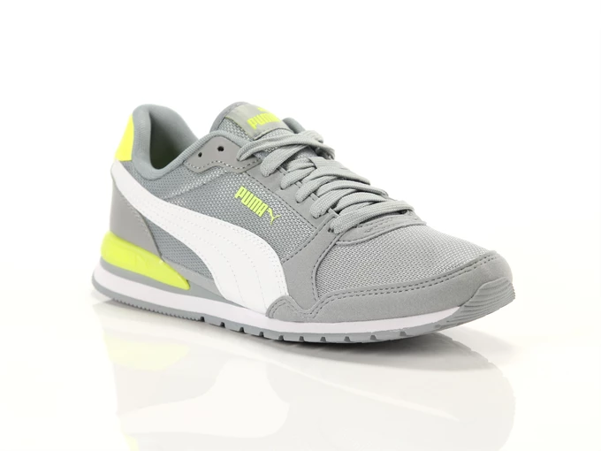  ST Runner v3 Mesh Jr - Sneakers donna/ragazzi Puma. Disponibile in diverse taglie: 36, 37, 38, 39 e colori grigio, giallo fluo,