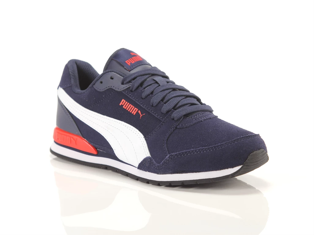 Puma St Runner V3 Sd Jr, Taglia 5 Donna/Ragazzi Colore Rosso|Bianco|Blu