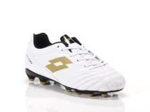  Stadio 705 FG JR - Calcio ragazzo Lotto. Disponibile in diverse taglie: 37, 38, 39 e colori bianco, oro, nero. YOUSPORTY.